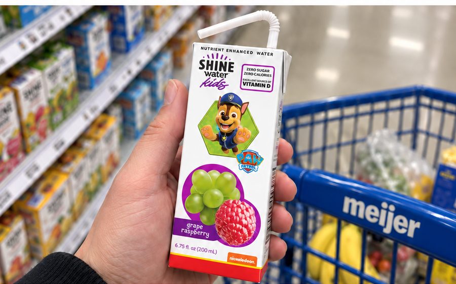 ShineWater Kids on the shelf at Meijer